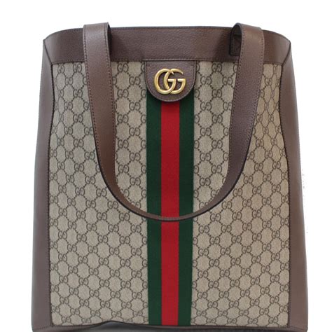 gucci gg supreme large tote|gucci gg supreme reversible tote.